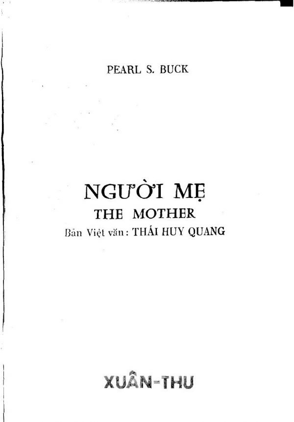 Người Mẹ - Pearl S. Buck