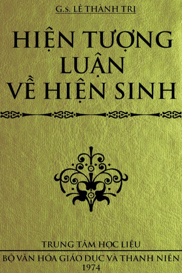 Hiện Tượng Luận Về Hiện Sinh