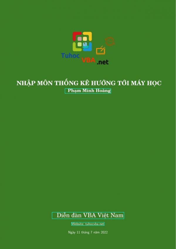 Nhập Môn Thống Kê Hướng Tới Máy Học