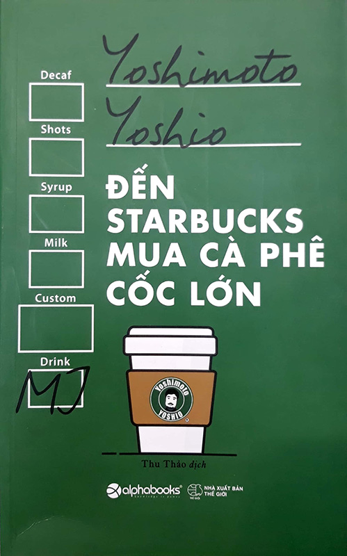 Đến Starbucks Mua Cà Phê Cốc Lớn