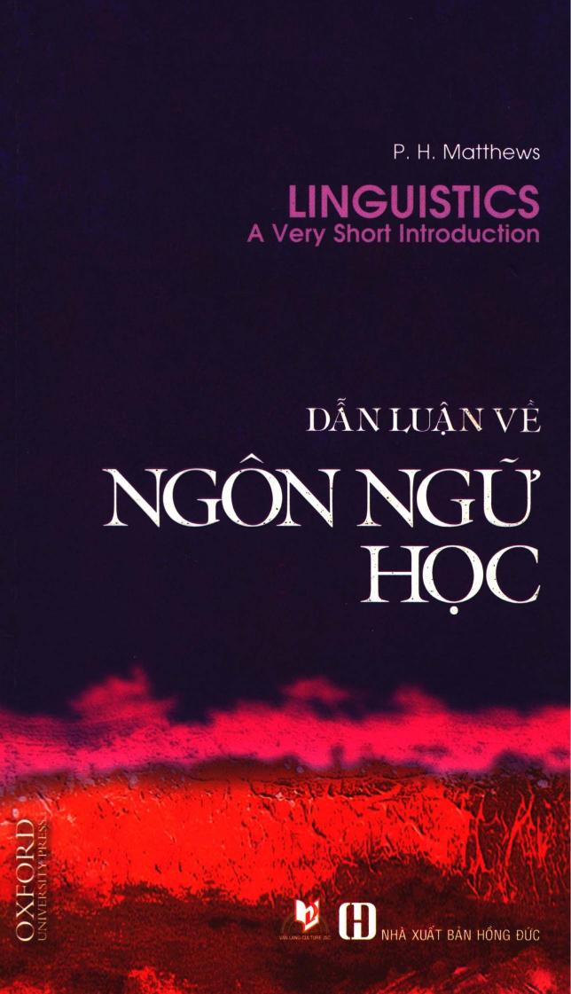 Dẫn luận về Ngôn Ngữ Học